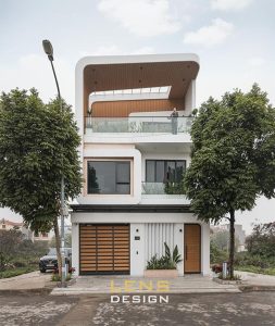 mặt tiền nhà phố 3 tầng