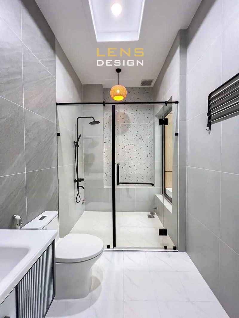 thiết kế nhà phố 3 tầng tân cổ điển ở Hà Tĩnh - ảnh 12