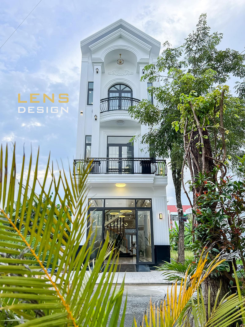 nhà phố 3 tầng tân cổ điển