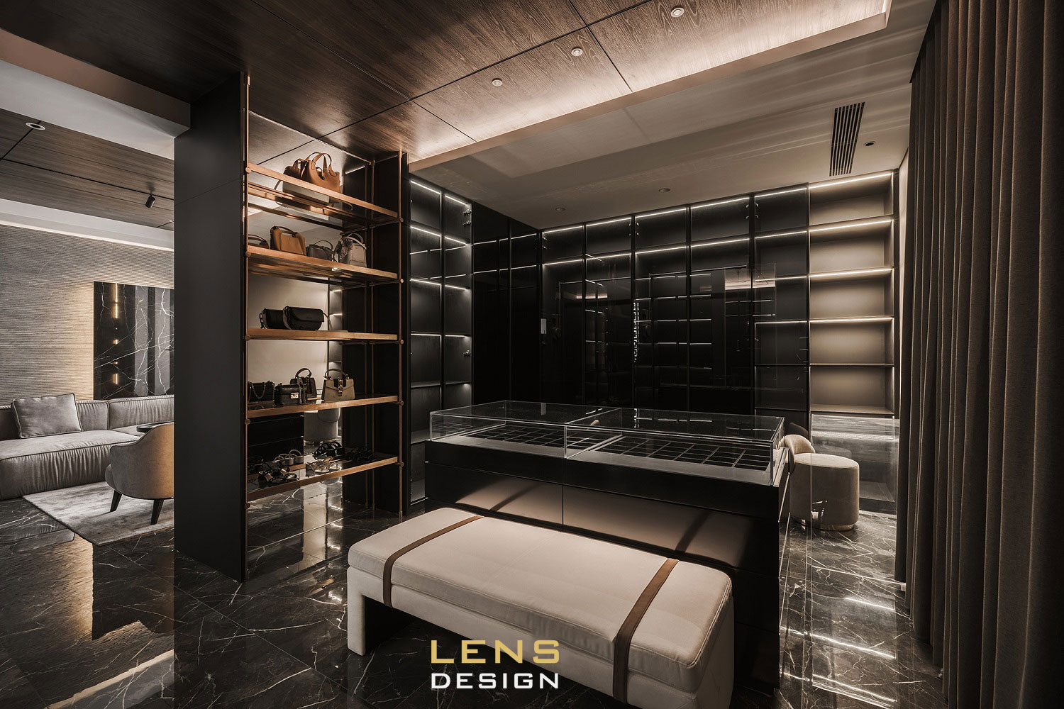 Thiết kế nội thất nhà phố 4 tầng phong cách Luxury ở Huế - ảnh 14