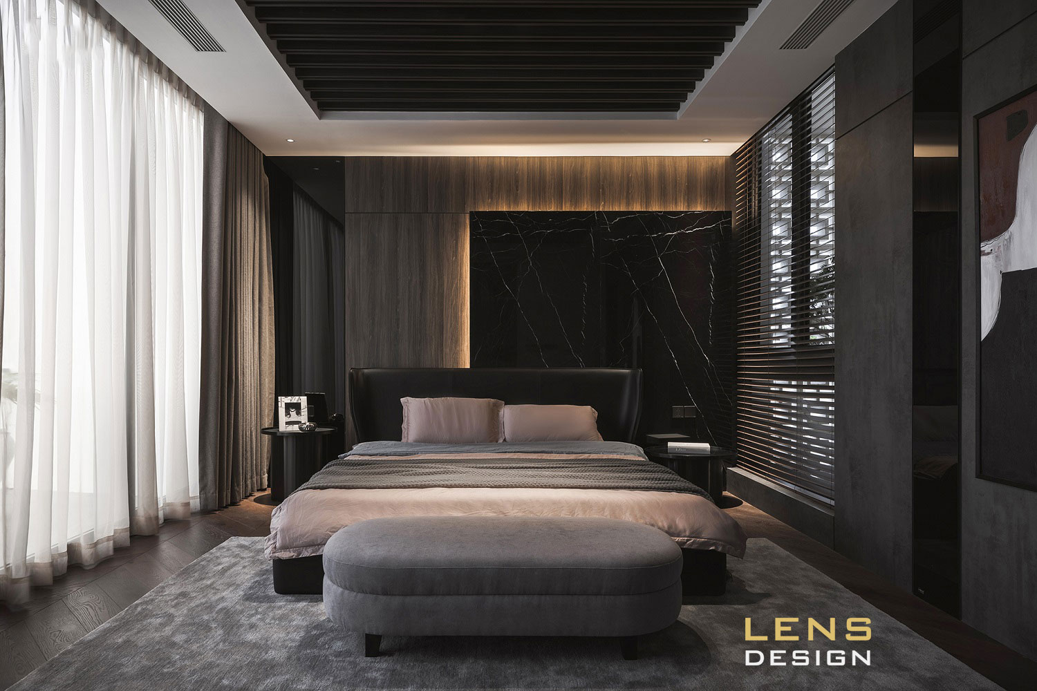 Thiết kế nội thất nhà phố 4 tầng phong cách Luxury ở Huế - ảnh 16