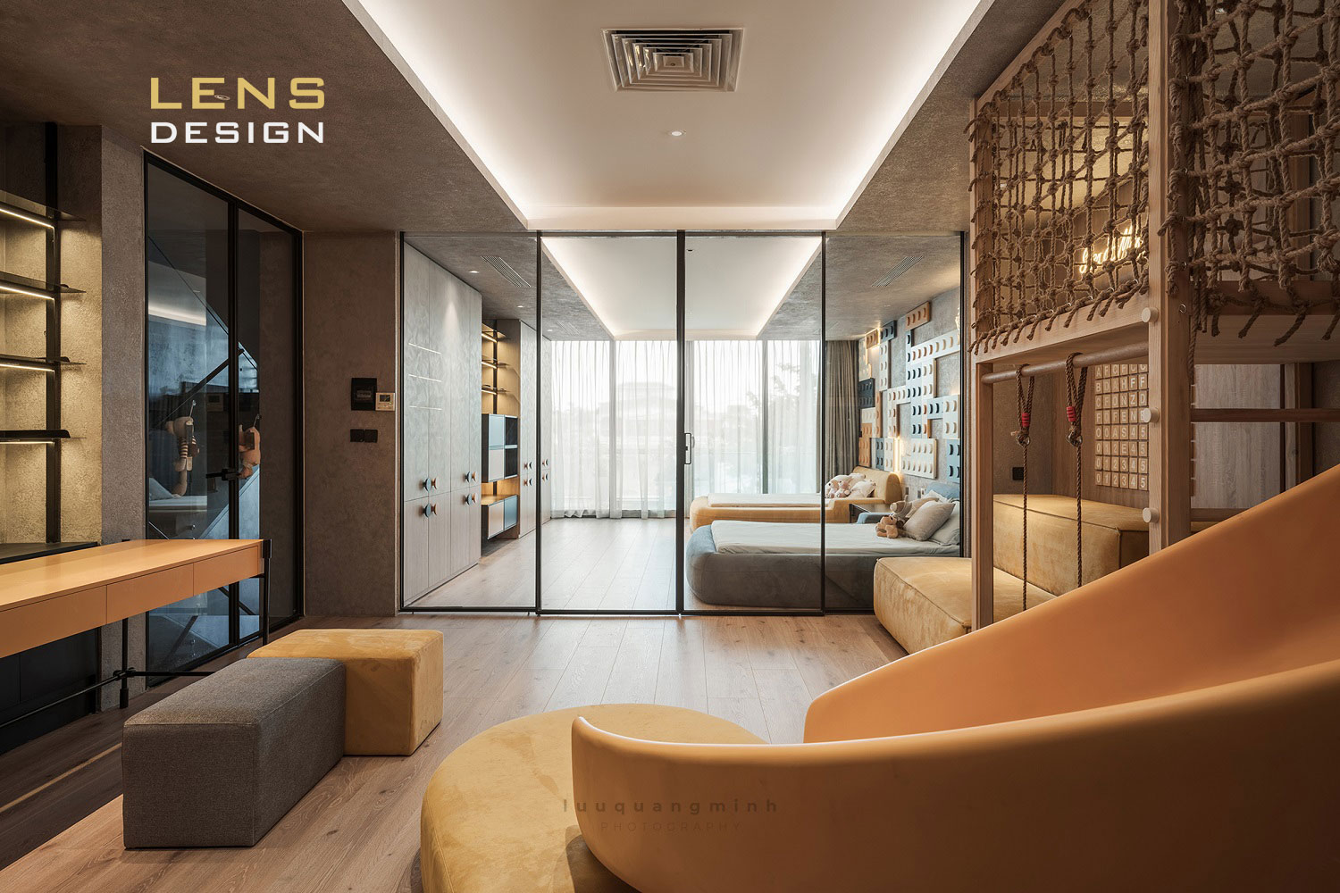 Thiết kế nội thất nhà phố 4 tầng phong cách Luxury ở Huế - ảnh 19