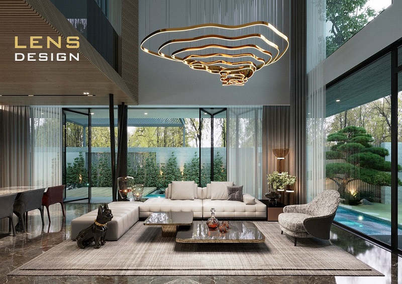 Thiết kế biệt thự 3 tầng hiện đại 2 mặt tiền - ảnh 10