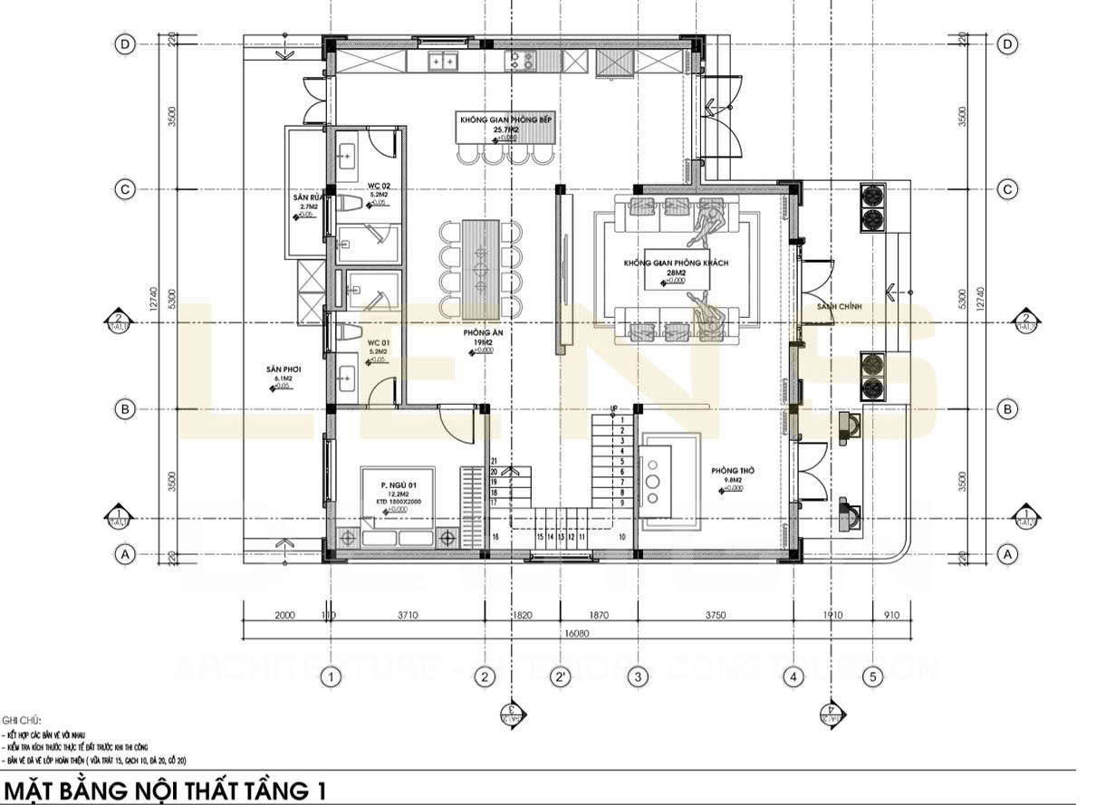 Mê mẩn với mẫu biệt thự tân cổ điển 2 tầng ở Liên Chiểu – Đà Nẵng - Ảnh 10