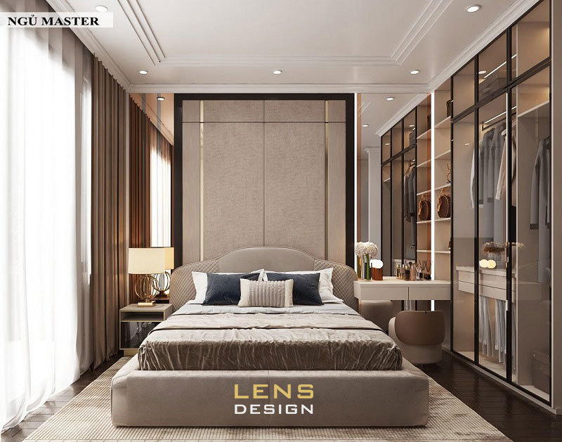 mẫu nhà phố 3 tầng tân cổ điển đẹp - ảnh 13