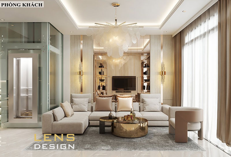mẫu nhà phố 3 tầng tân cổ điển đẹp - ảnh 4