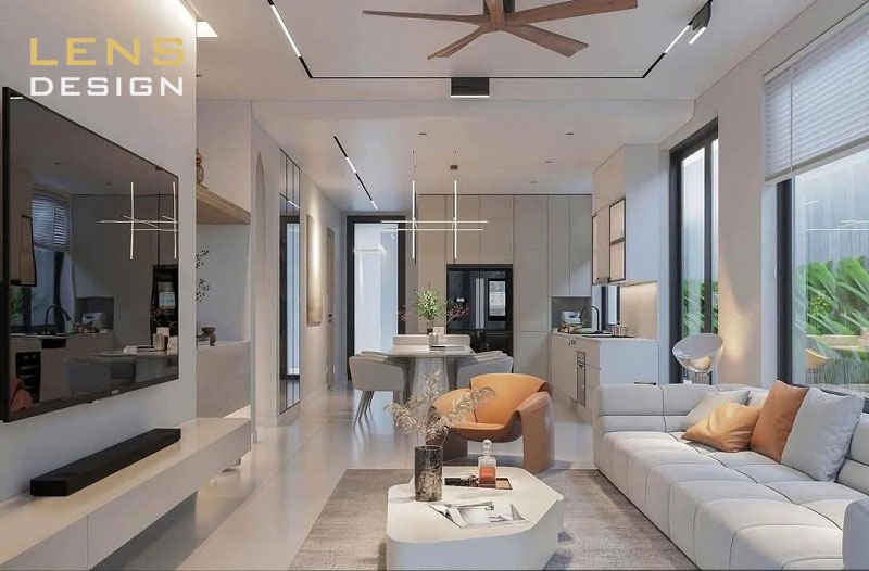 Mẫu nhà cấp 4 hiện đại 3 phòng ngủ - ảnh 3