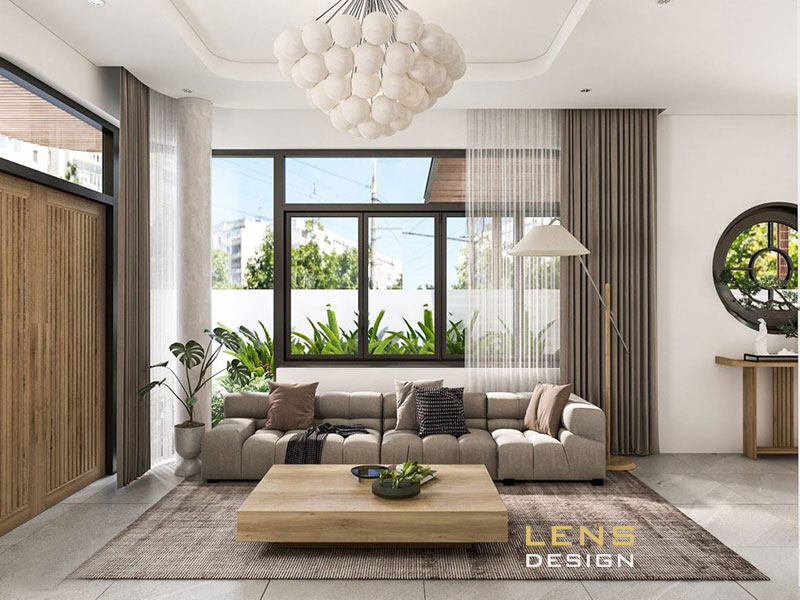 thiét kế nhà cấp 4 hình chữ L đẹp, hiện đại - ảnh 11