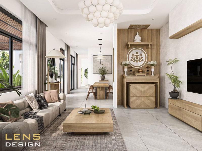 thiét kế nhà cấp 4 hình chữ L đẹp, hiện đại - ảnh 13
