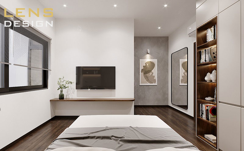 thiết kế nhà phố 3 tầng hiện đại 4 phòng ngủ - ảnh 12