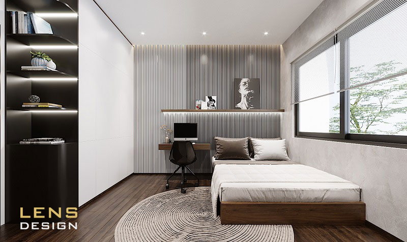 thiết kế nhà phố 3 tầng hiện đại 4 phòng ngủ - ảnh 15