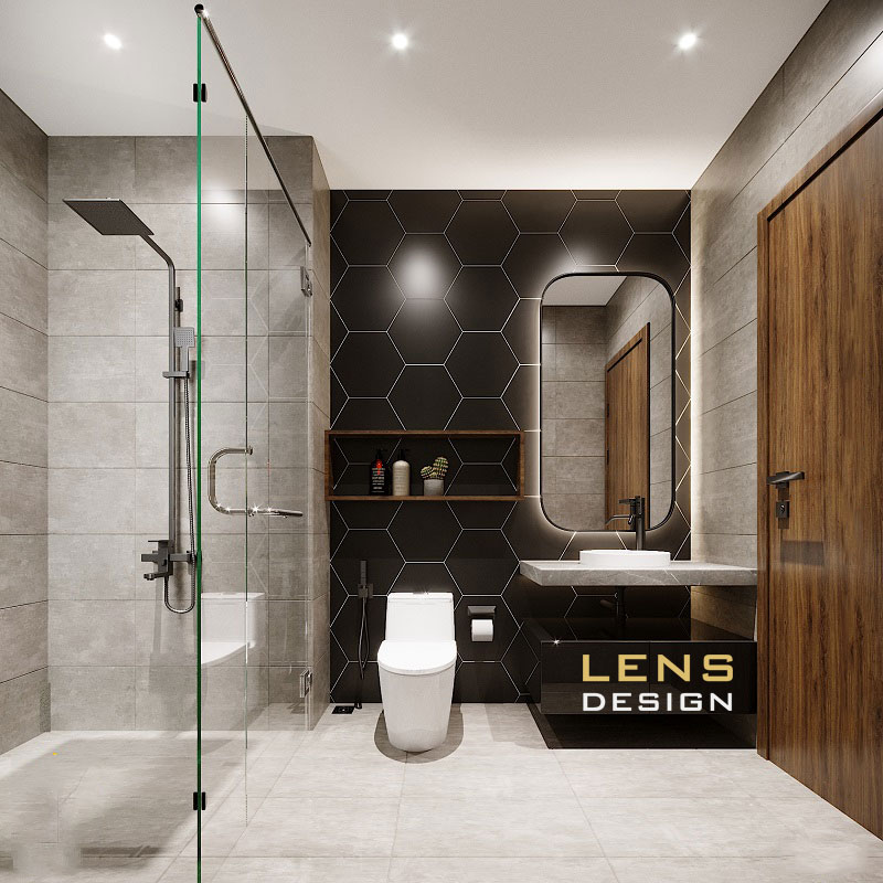 thiết kế nhà phố 3 tầng hiện đại 4 phòng ngủ - ảnh 20