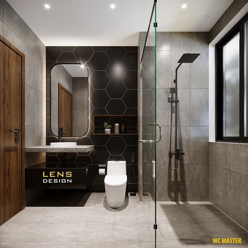 thiết kế nhà phố 3 tầng hiện đại 4 phòng ngủ - ảnh 21