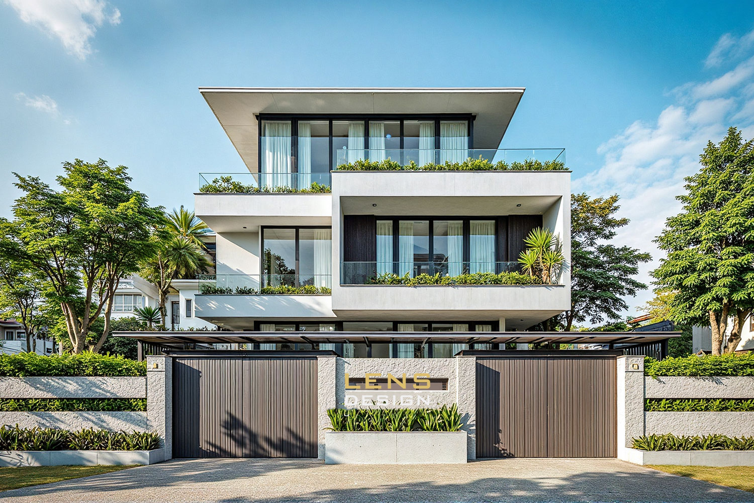Thiết kế nội thất biệt thự hiện đại phong cách tân cổ điển ở quận 2 - ảnh 1