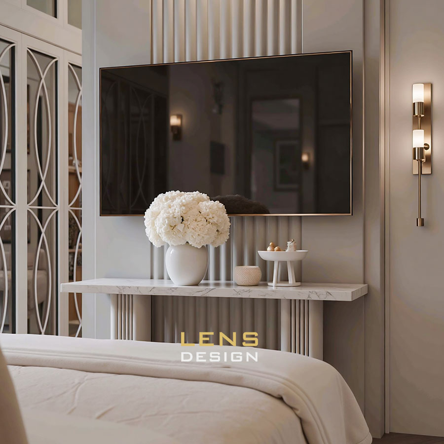 Thiết kế nội thất biệt thự hiện đại phong cách tân cổ điển ở quận 2 - ảnh 12