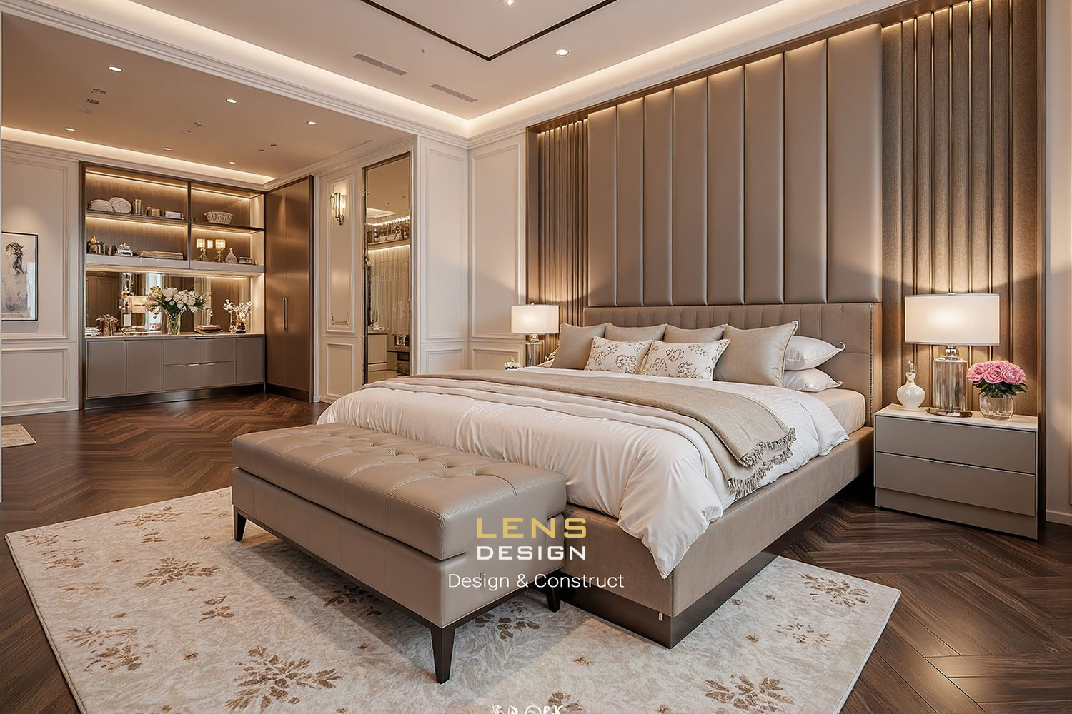 Thiết kế nội thất biệt thự hiện đại phong cách tân cổ điển ở quận 2 - ảnh 21