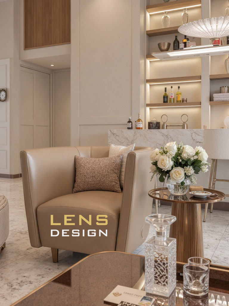 Thiết kế nội thất biệt thự hiện đại phong cách tân cổ điển ở quận 2 - ảnh 9