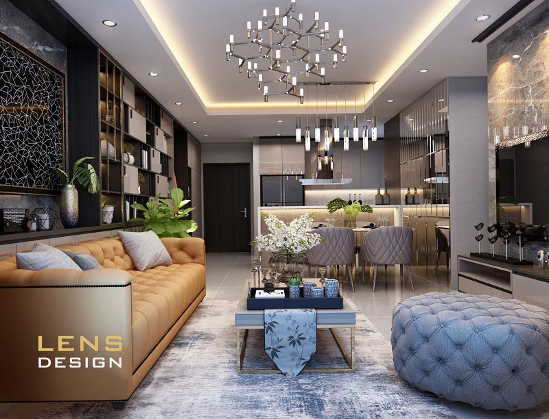 Thiết kế nội thất căn hộ cao cấp masteri rivera đà nẵng - ảnh 1