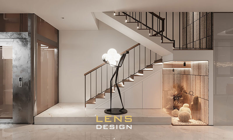 thiết kế nhà phố 3 tầng hiện đại, 4 phòng ngủ - ảnh 13