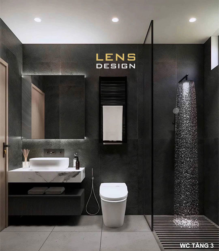 Thiết kế nhà ống 3 tầng đẹp, nhìn là mê - ảnh 16