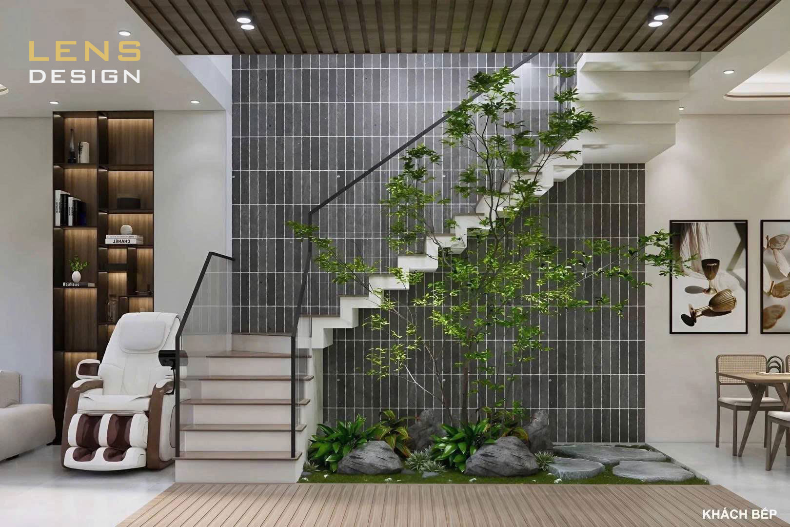 Thiết kế nhà ống 3 tầng đẹp, nhìn là mê - ảnh 6