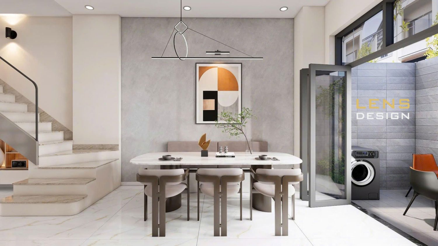 Mẫu nhà phố 4 tầng hiện đại, diện tích 4x16.5m - ảnh 11
