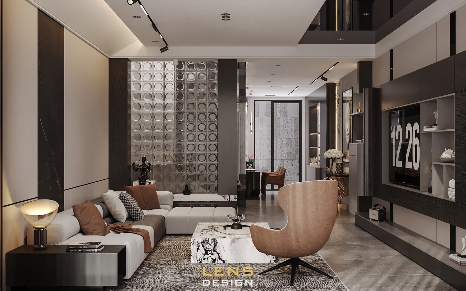 Mẫu thiết kế nhà phố 3 tầng 1 tum hiện đại, diện tích 5x17m - Ảnh 10