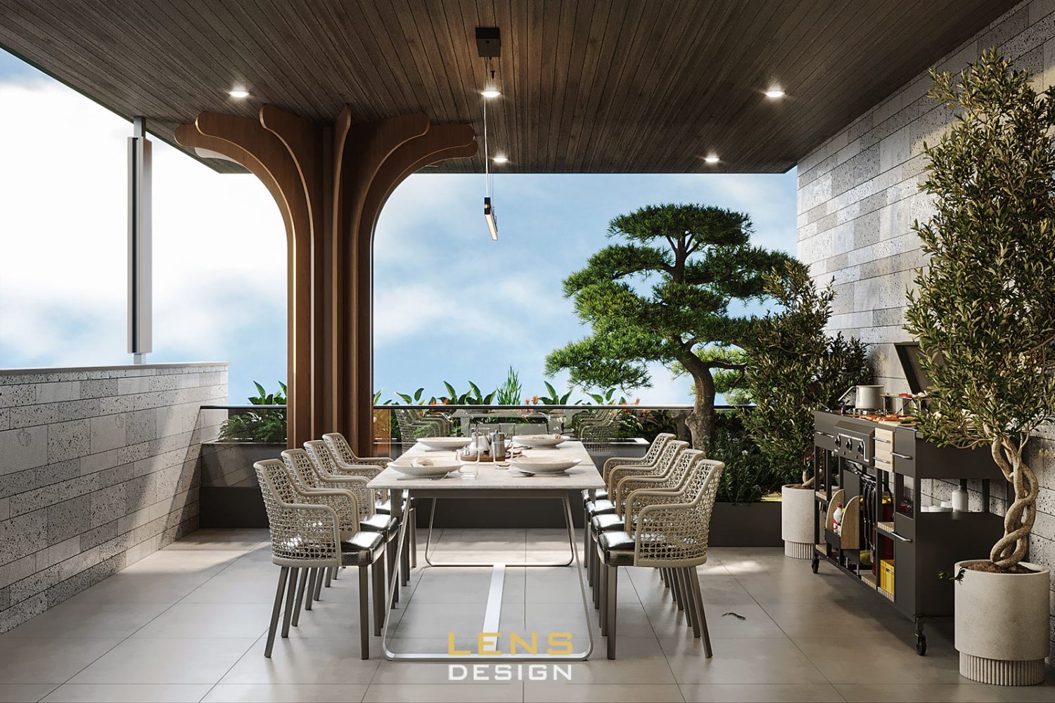 Mẫu thiết kế nhà phố 3 tầng 1 tum hiện đại, diện tích 5x17m - Ảnh 19