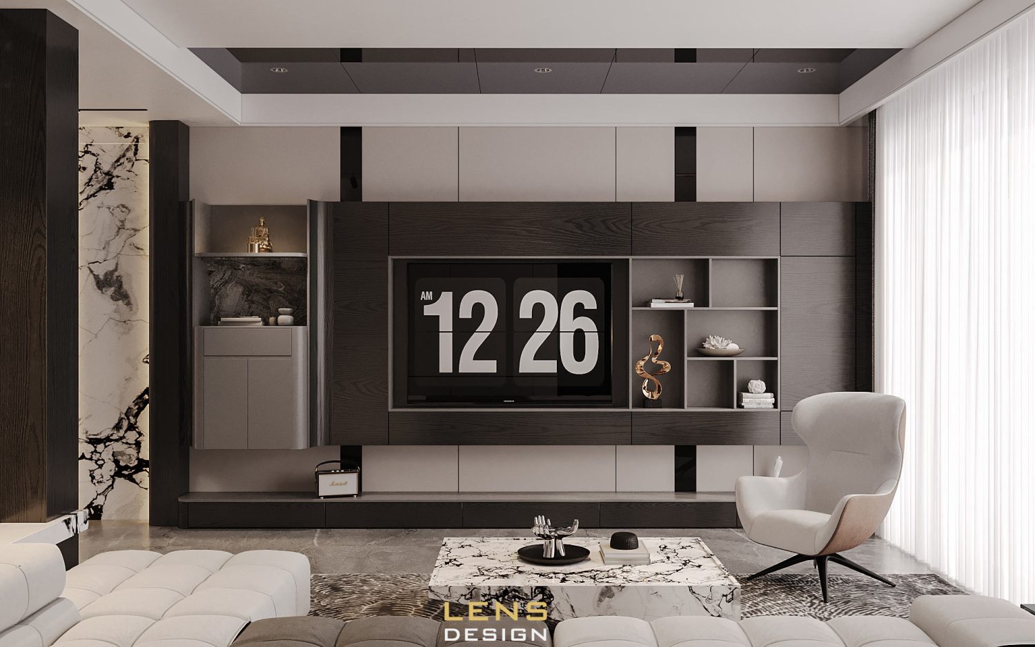 Mẫu thiết kế nhà phố 3 tầng 1 tum hiện đại, diện tích 5x17m - Ảnh 6