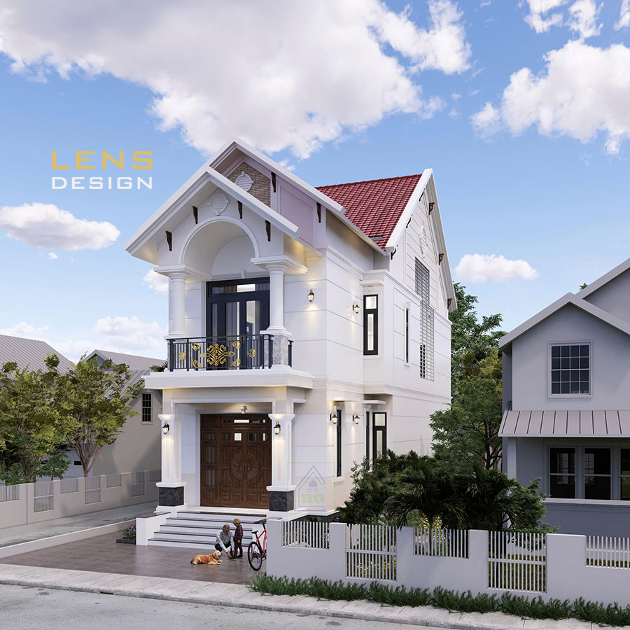mẫu nhà mái thái 2 tầng được ưa chuộng nhất hiện nay
