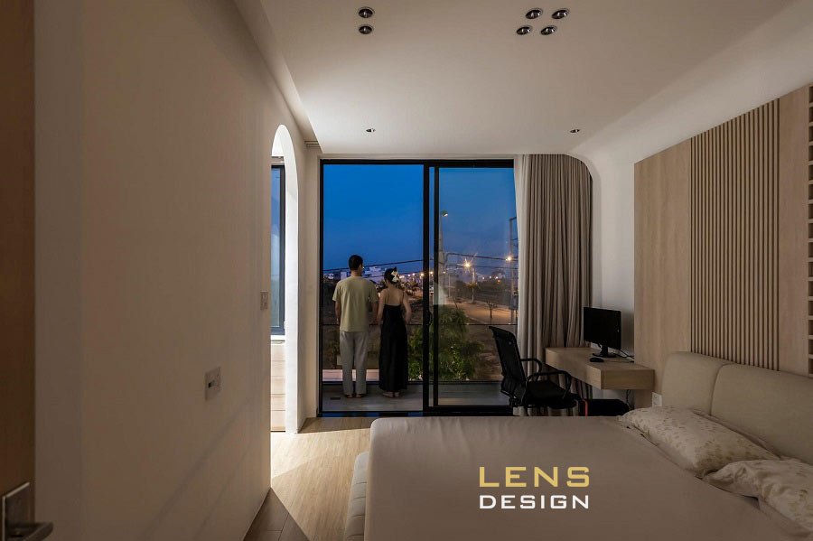 Thiết kế nhà phố 2 tầng đẹp, tinh giản, ấm cúng ở Đà Nẵng - ảnh 9