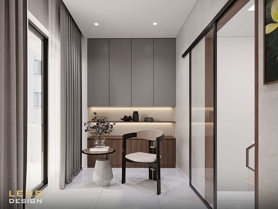 Thiết kế nhà phố 3 tầng sang trọng, hiện đại ở Nghệ An - ảnh 20