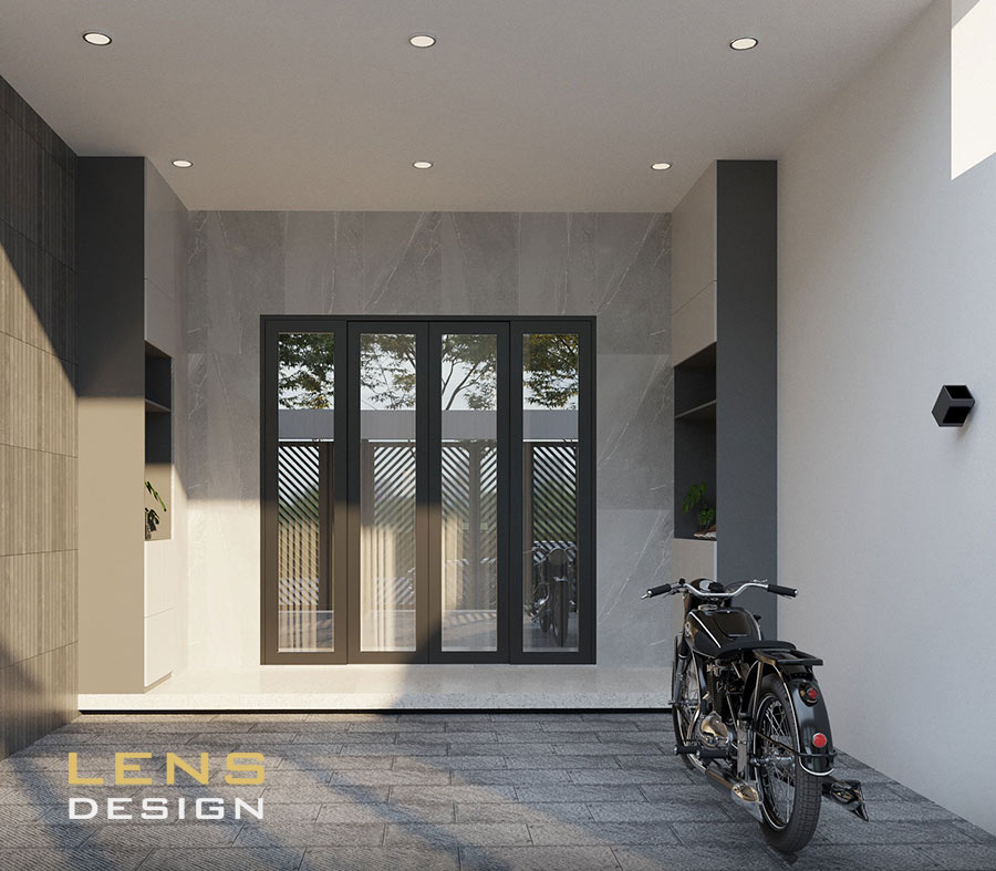Thiết kế nhà phố 3 tầng sang trọng, hiện đại ở Nghệ An - ảnh 6