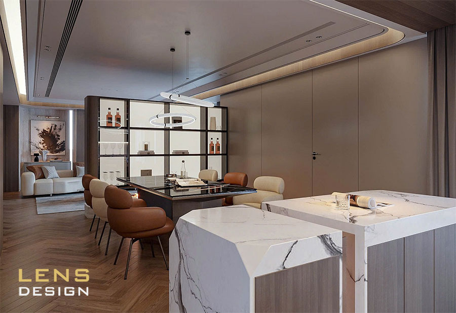 Thiết kế nội thất căn hộ chung cư Times City 2 phòng ngủ - ảnh 