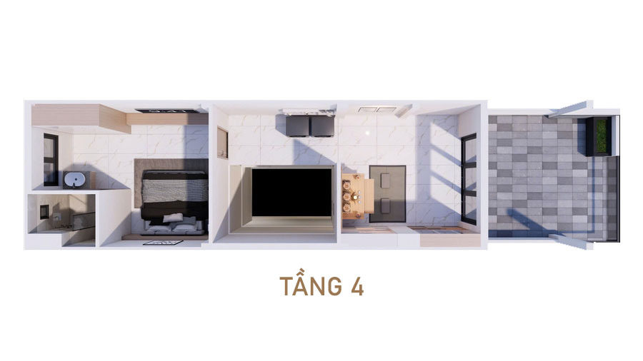 công năng tầng 4