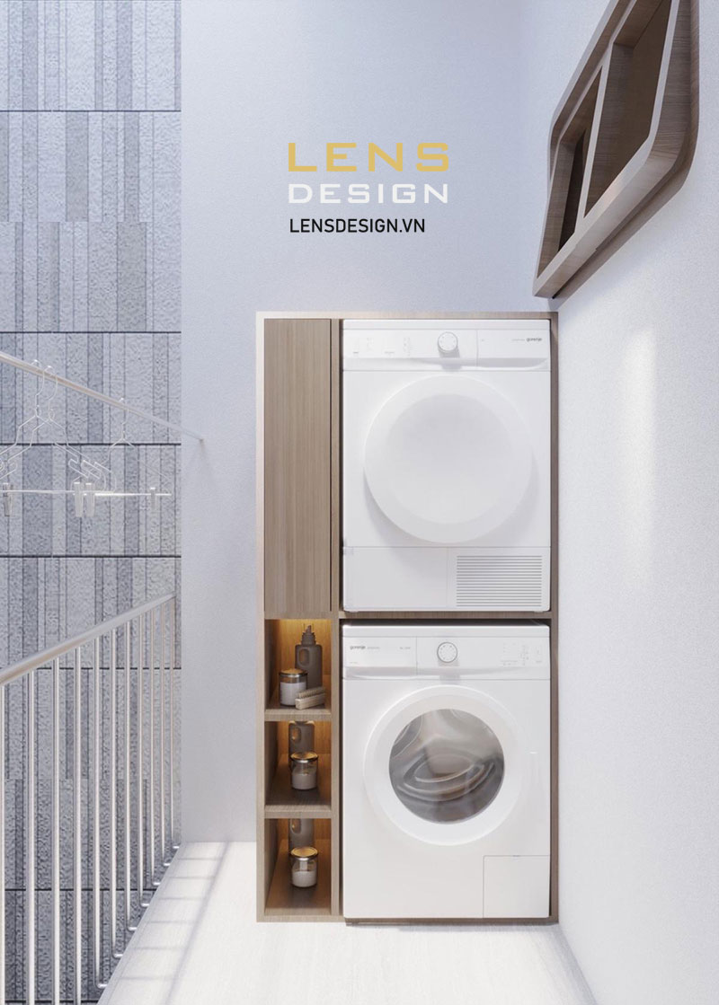 Thiết kế nhà phố 2 tầng hiện đại, tối giản ở Yên Thành, Nghệ An - ảnh 16