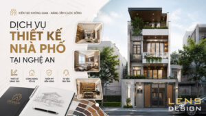 dịch vụ thiết kế nhà phố tại nghệ an