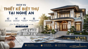 Dịch vụ thiết kế biệt thự tại Nghệ An