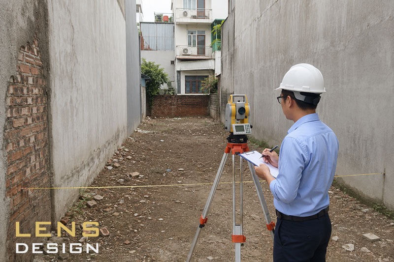 Khảo sát hiện trạng khu đất trước khi thiết kế
