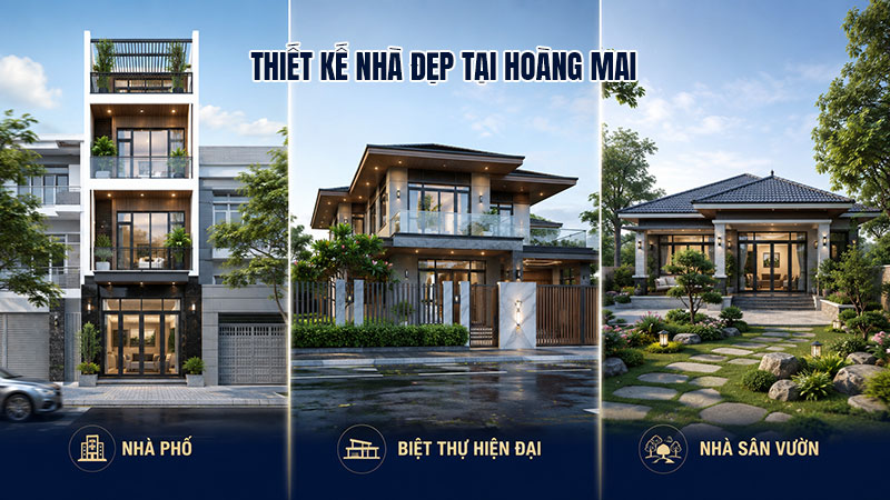 mẫu nhà đẹp tại hoàng mai nghệ an