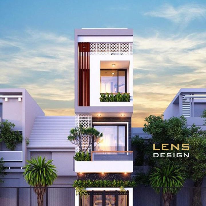 Mẫu nhà hẹp ngang đẹp - ảnh 2