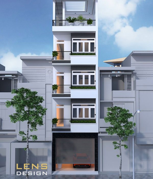 Mẫu nhà hẹp ngang đẹp - ảnh 6