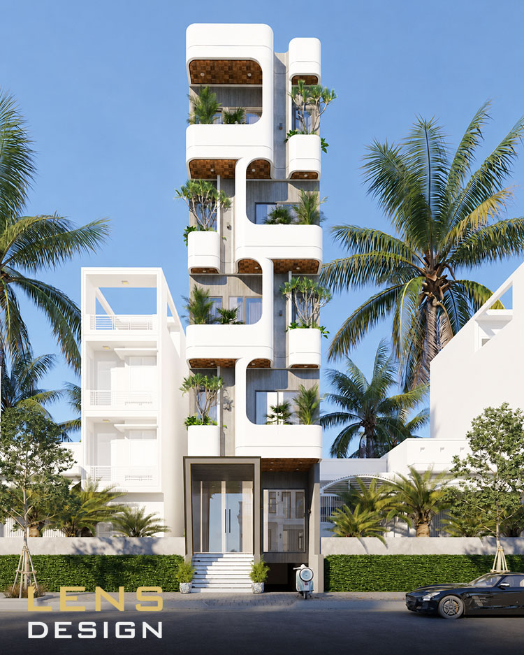 Mẫu nhà hẹp ngang đẹp - ảnh 8