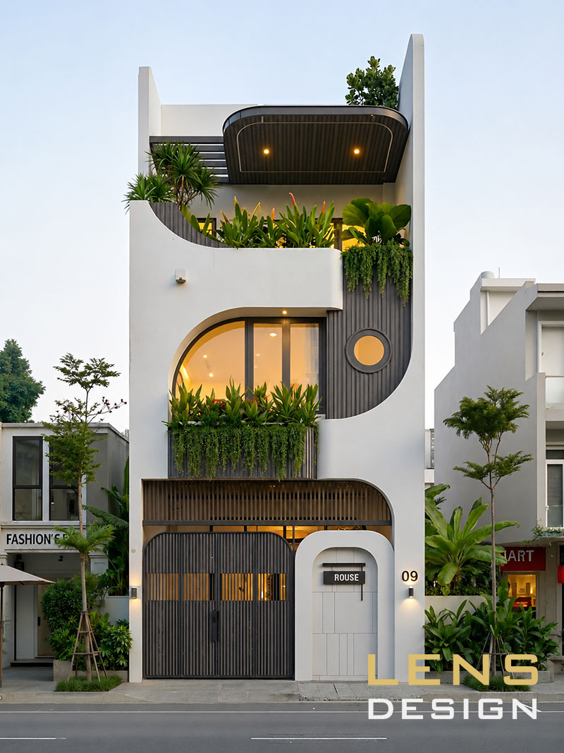 thiết kế nhà phố hiện đại ở thanh hóa