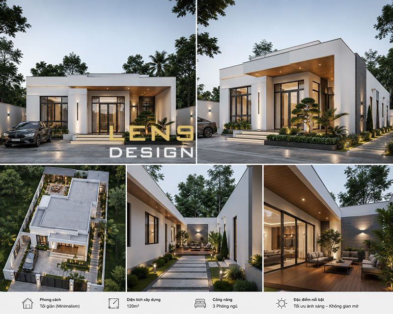 thiết kế nhà phong cách tối giản ở thanh hóa
