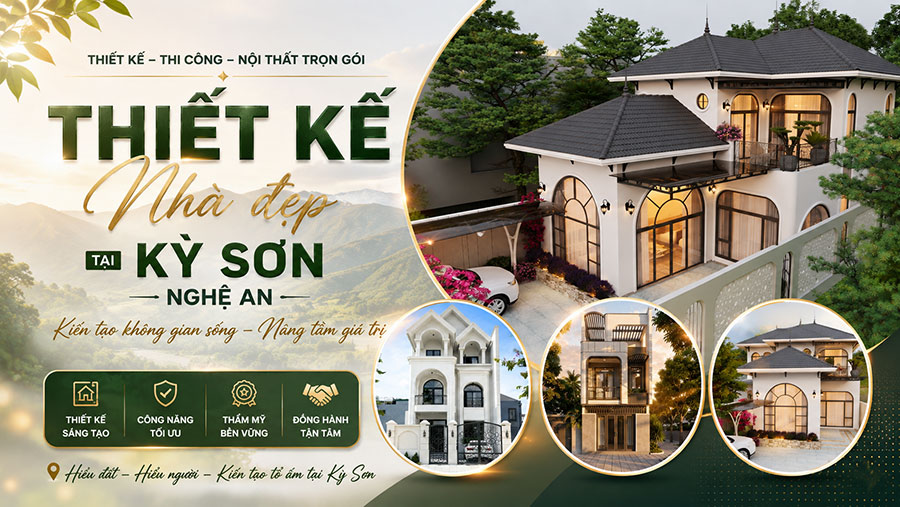 công ty thiết kế nhà tại kỳ sơn nghệ an
