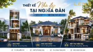 mẫu thiết kế nhà đẹp tại Nghĩa Đàn