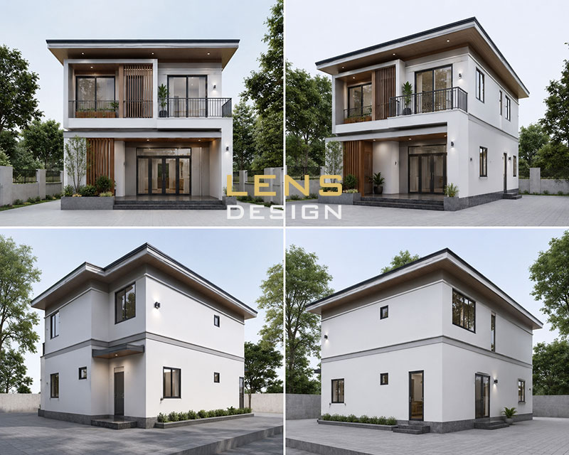 phong cách thiết kế nhà tối giản