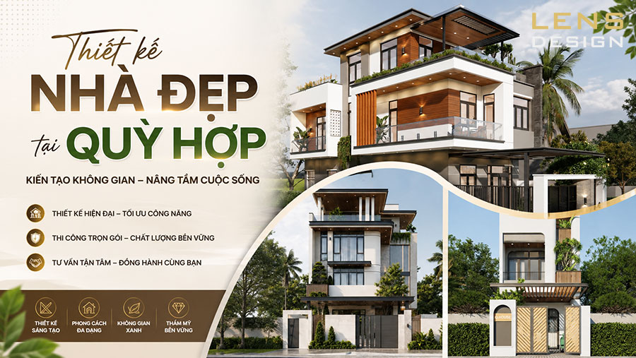 thiết kế nhà đẹp tại quỳ hợp nghệ an