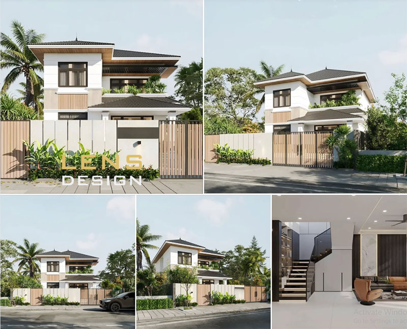 thiết kế nhà đẹp tại Yên Thành